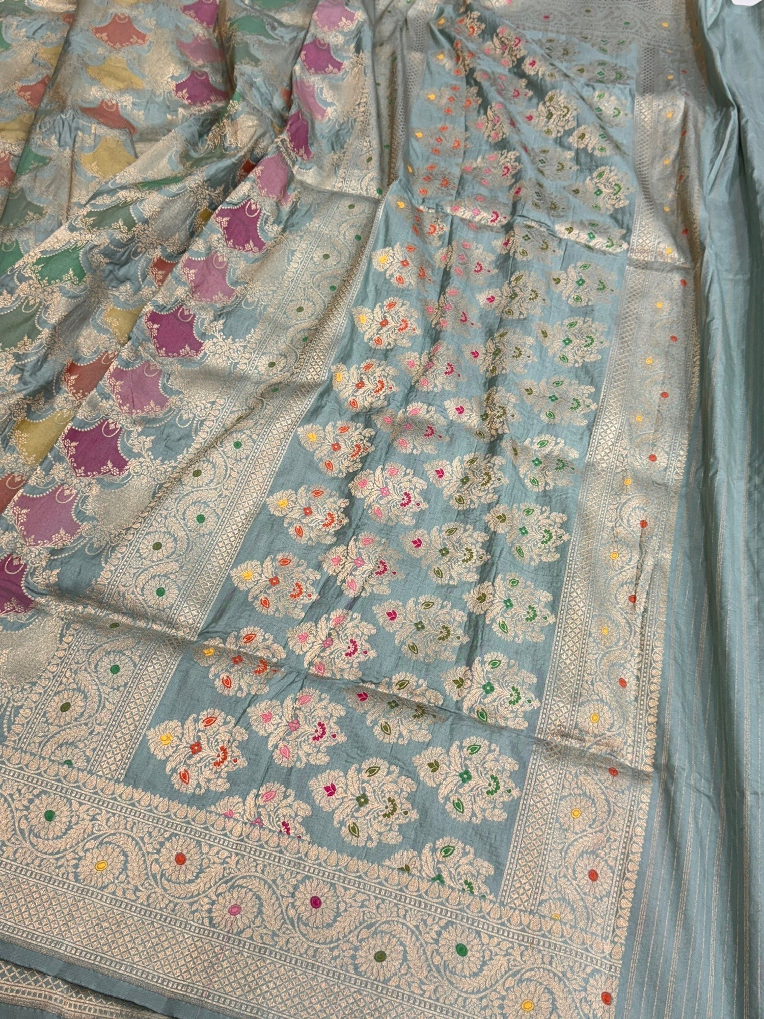 Banarasi Rangkaat Pure Silk Saree