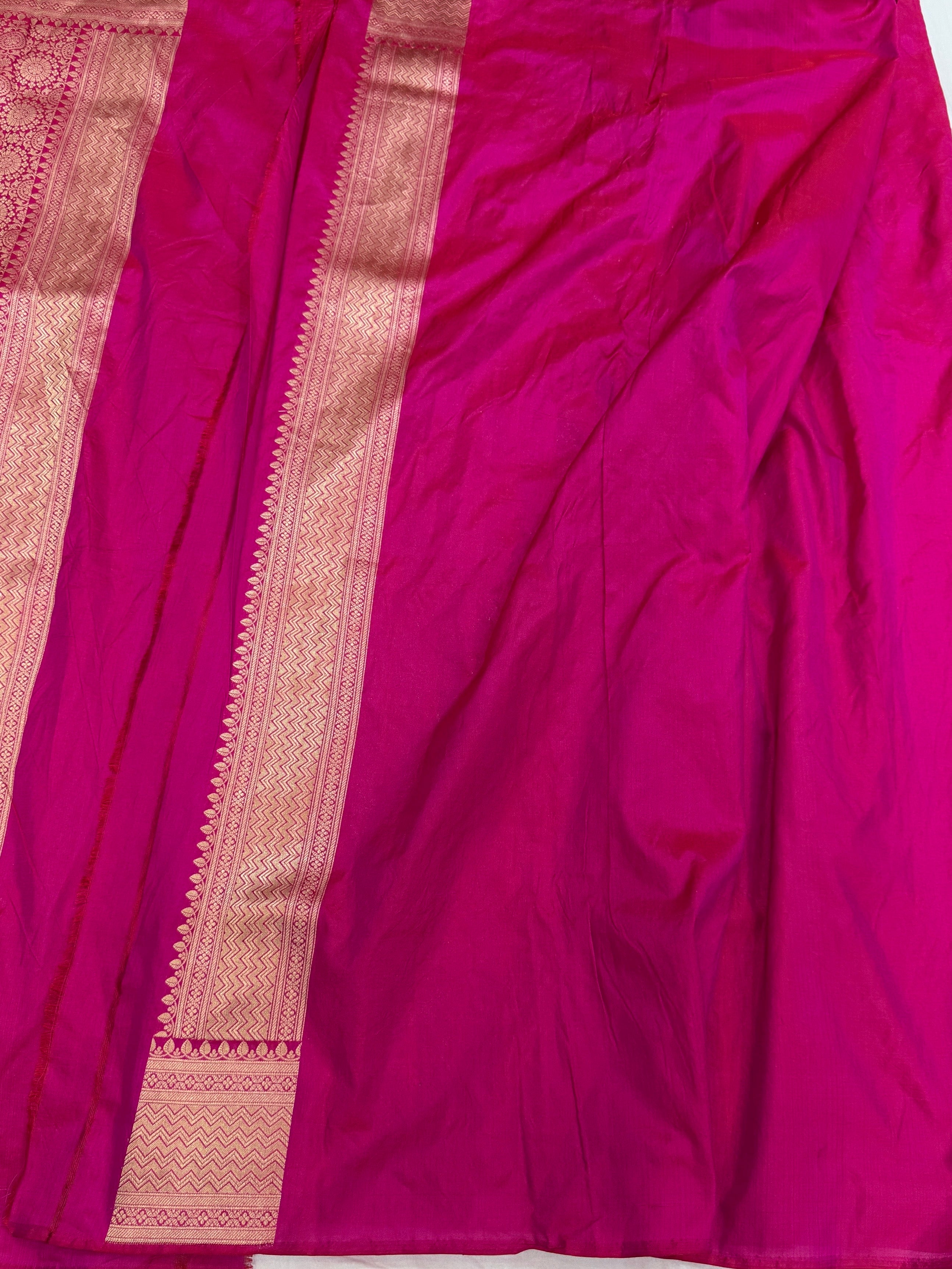 Banarasi Minakari Pure Katan Silk Brocade Saree ā Rich Traditional Brocade Weave