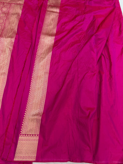 Banarasi Minakari Pure Silk Brocade Saree