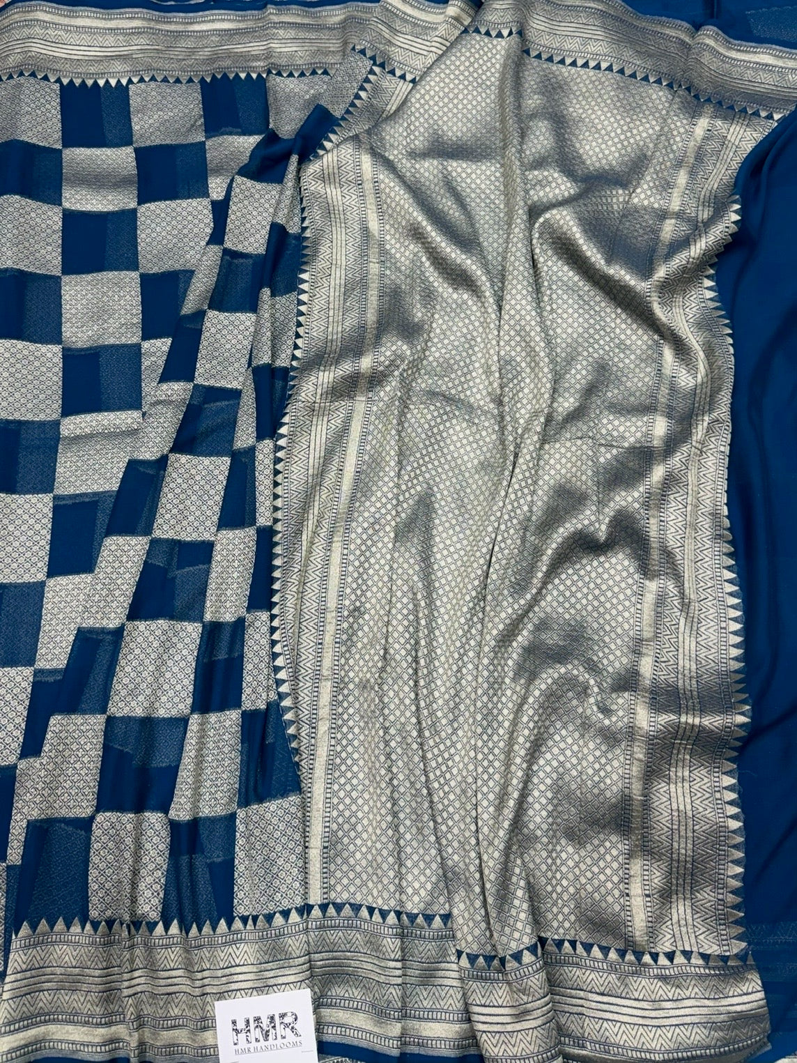 Banarasi Pure Chiffon Georgette Saree