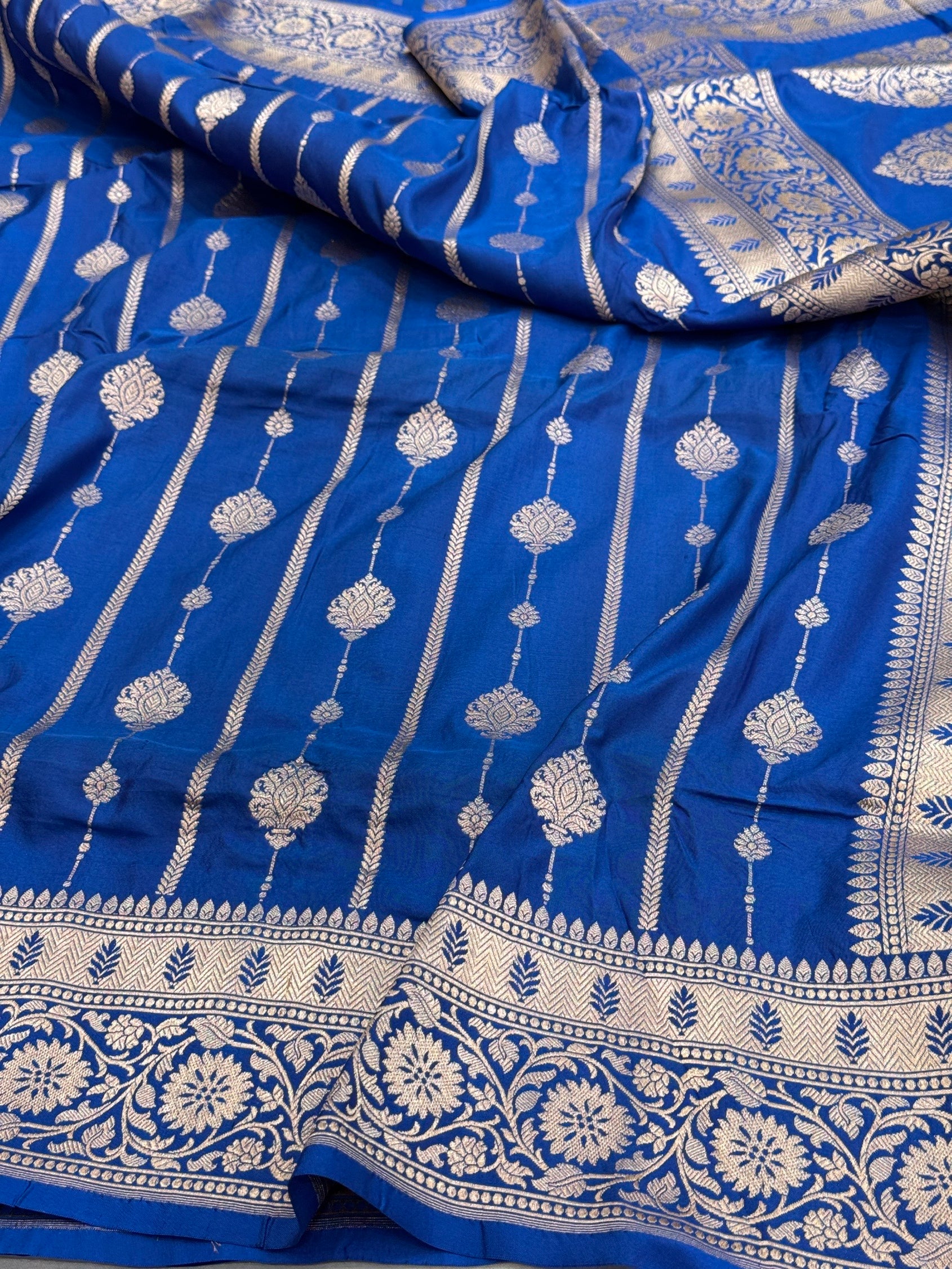 Banarasi Pure Katan Silk Saree | Pure Silk | Cutwork Technique | Banarasi Katan Silk Saree