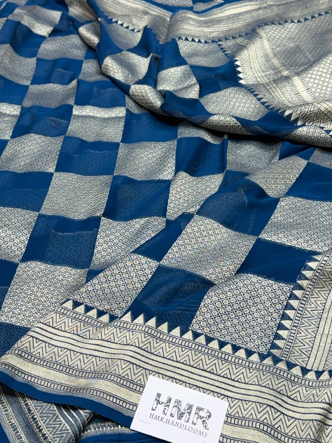 Banarasi Pure Chiffon Georgette Saree