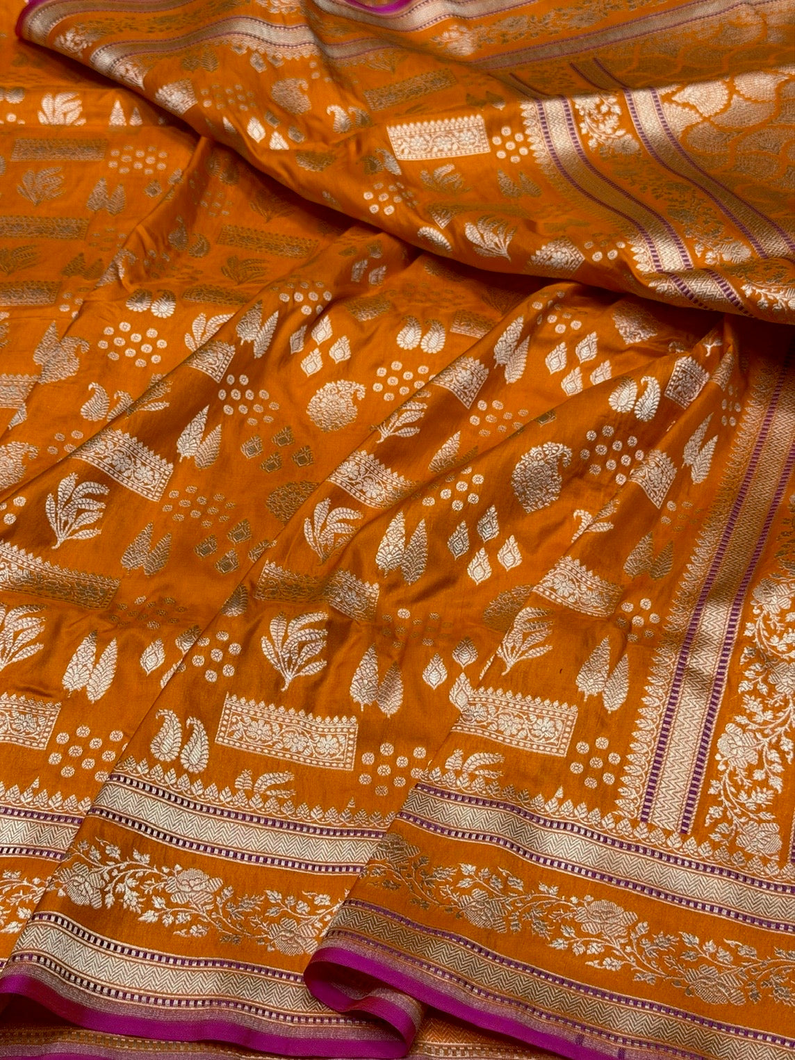 Banarasi Pure Katan Silk Saree | Pure Silk | Cutwork Technique | Banarasi Katan Silk Saree