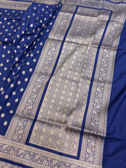 Banarasi Pure Katan Silk Saree | Pure Silk | Cutwork Technique | Banarasi Katan Silk Saree