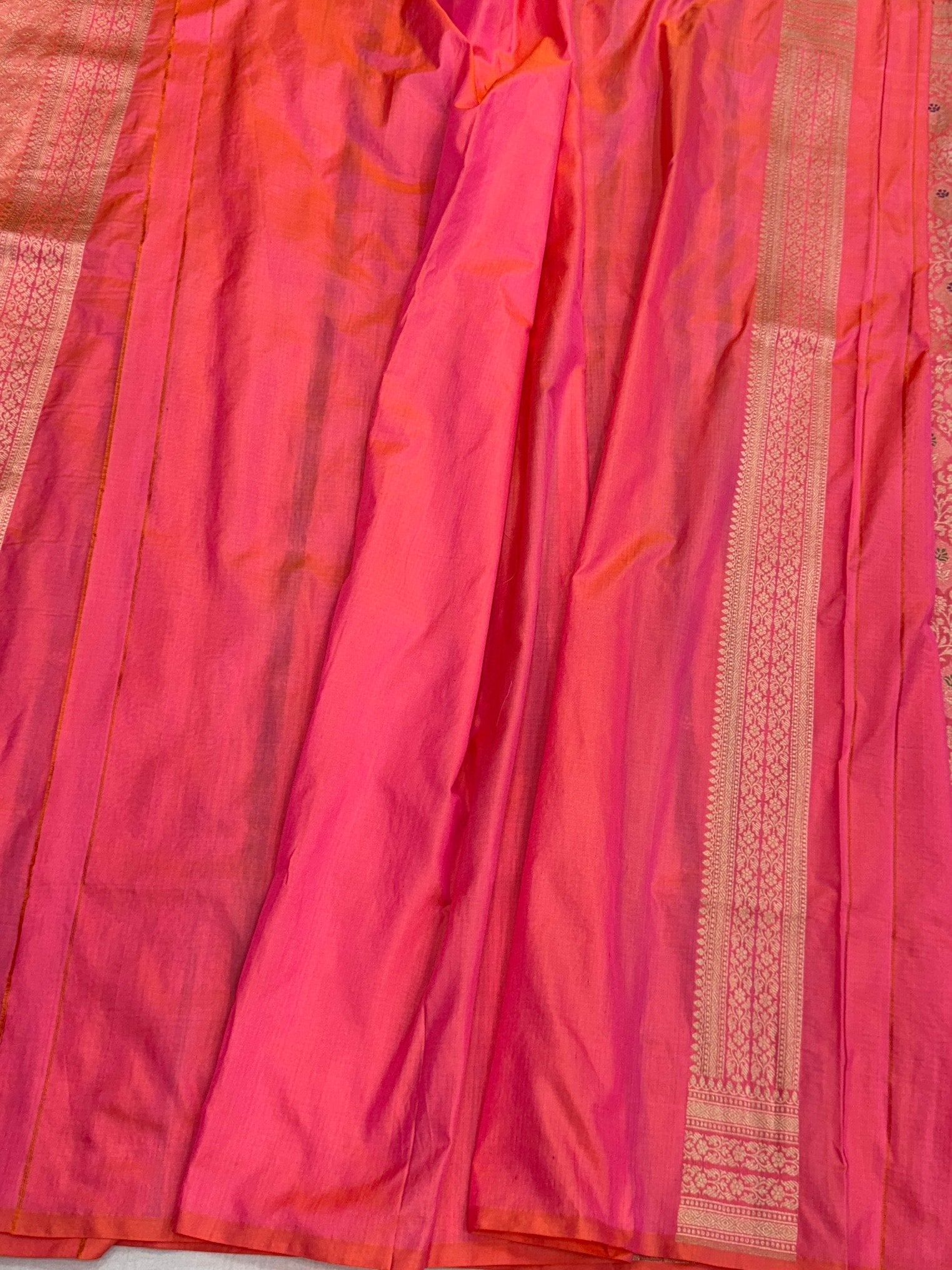 Banarasi Minakari Pure Katan Silk Brocade Saree – Rich Traditional Brocade Weave