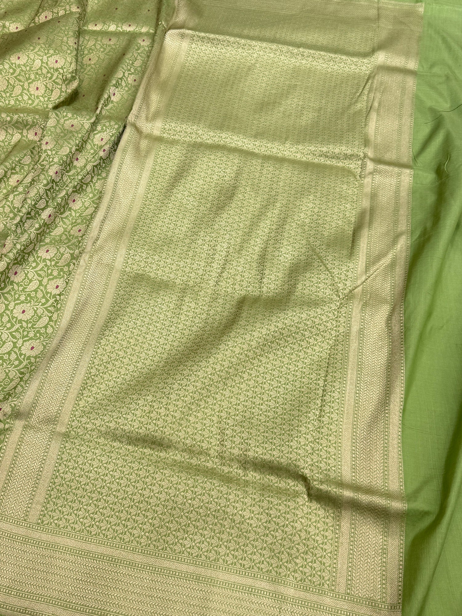 Banarasi Minakari Pure Silk Brocade Saree