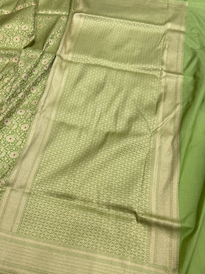 Banarasi Minakari Pure Silk Brocade Saree