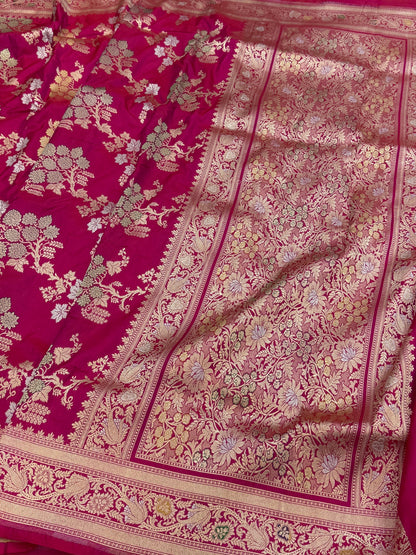 Banarasi Minakari Pure Silk Saree