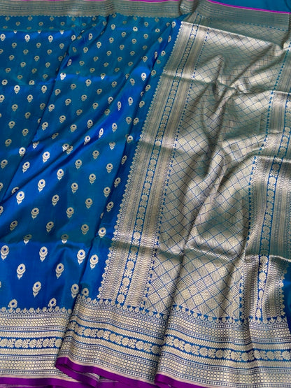 Banarasi Minakari Pure Katan Silk Saree | Pure Silk