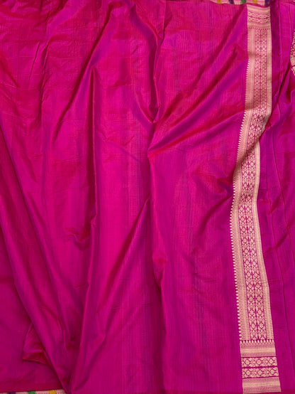 Banarasi Minakari Pure Silk Brocade Saree