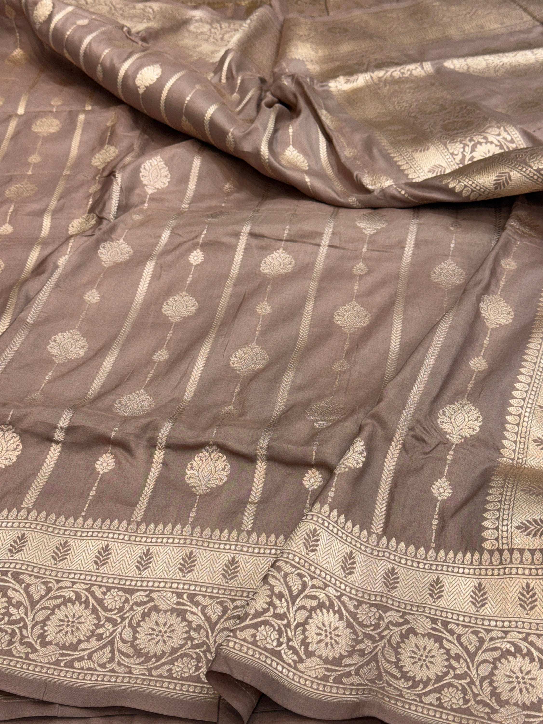 Banarasi Pure Katan Silk Saree | Pure Silk | Cutwork Technique | Banarasi Katan Silk Saree