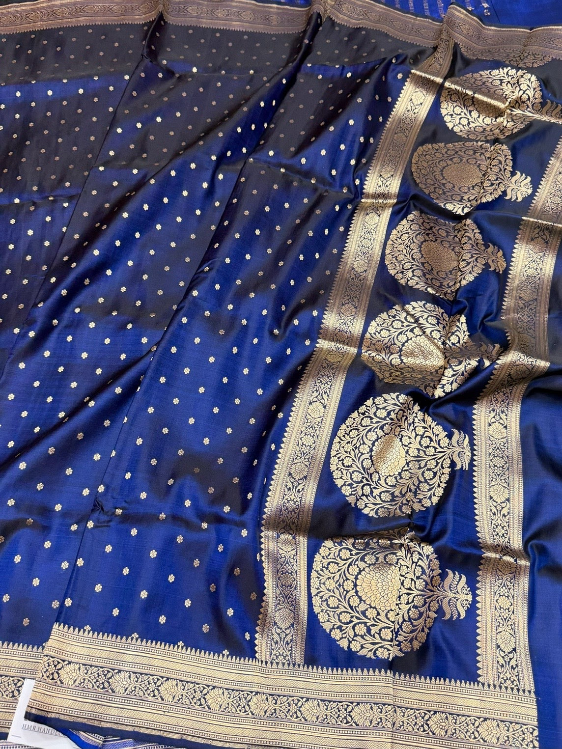 Banarasi Vintage Pure Satin Silk Saree