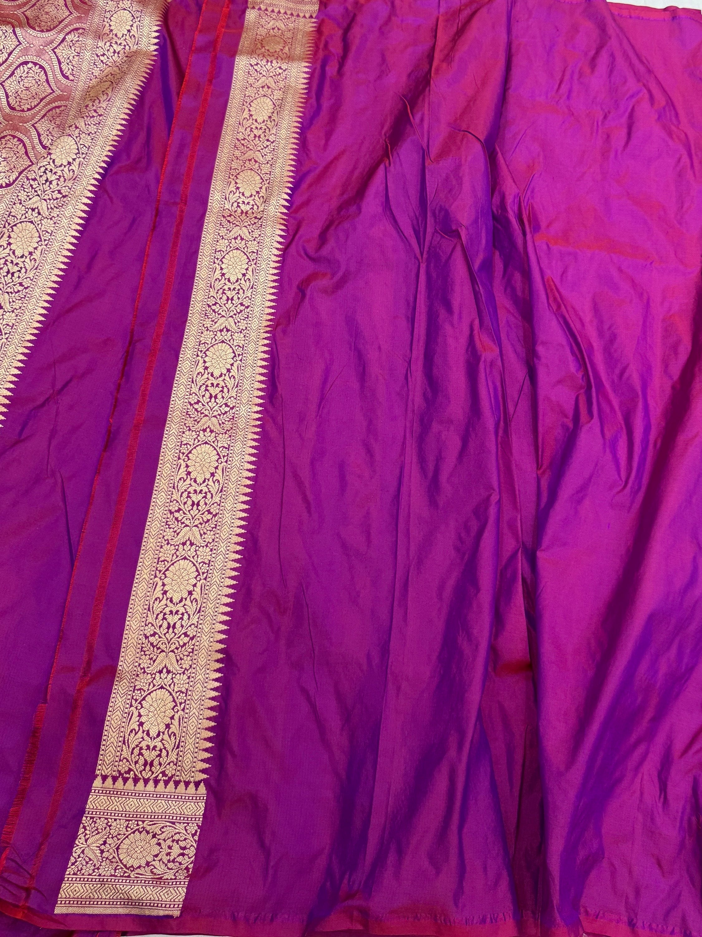 Banarasi Pure Katan Silk Saree | Pure Silk | Cutwork Technique | Banarasi Katan Silk Saree