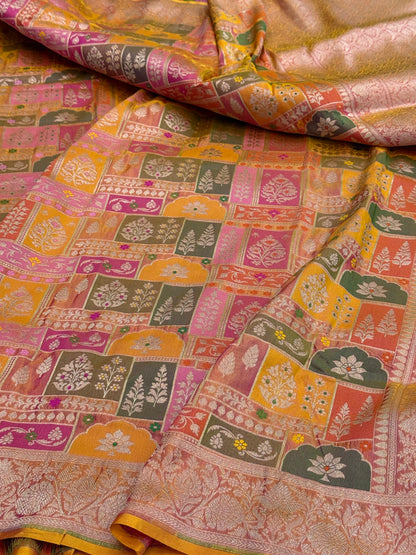 Banarasi Rangkaat Pure Silk Saree