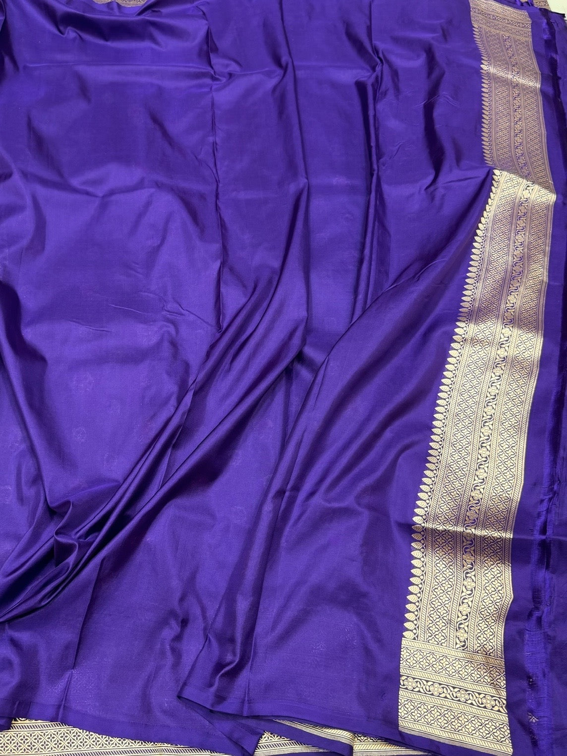 Banarasi Minakari Pure Katan Silk Saree | Pure Silk | Minakari Work | Cutwork Technique | Banarasi Katan Silk Saree