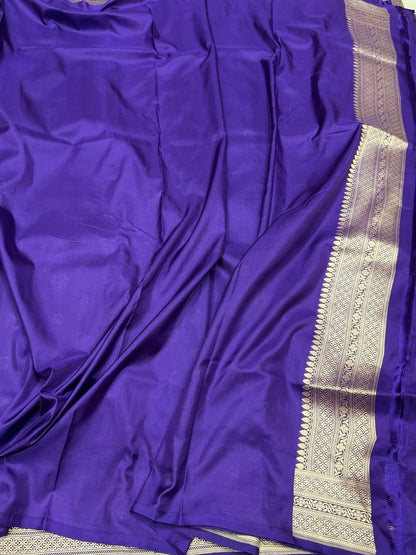 Banarasi Minakari Pure Katan Silk Saree | Pure Silk | Minakari Work | Cutwork Technique | Banarasi Katan Silk Saree