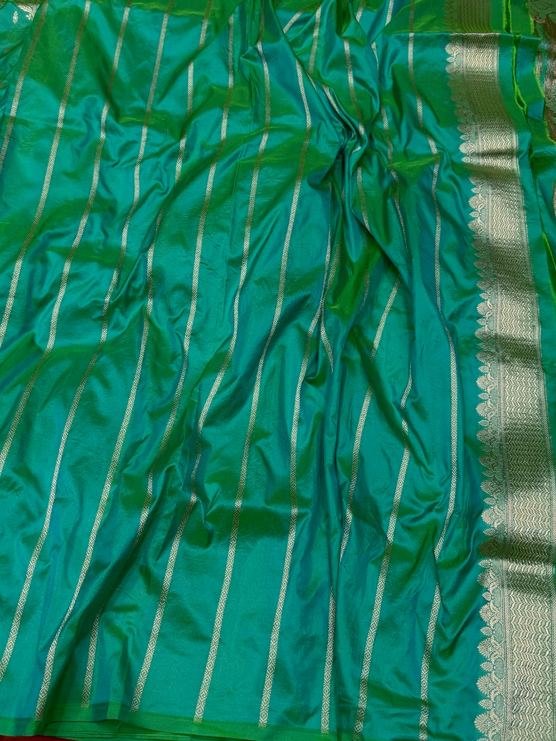 Banarasi Pure Katan Silk Saree | Pure Silk | Cutwork Technique | Banarasi Katan Silk Saree