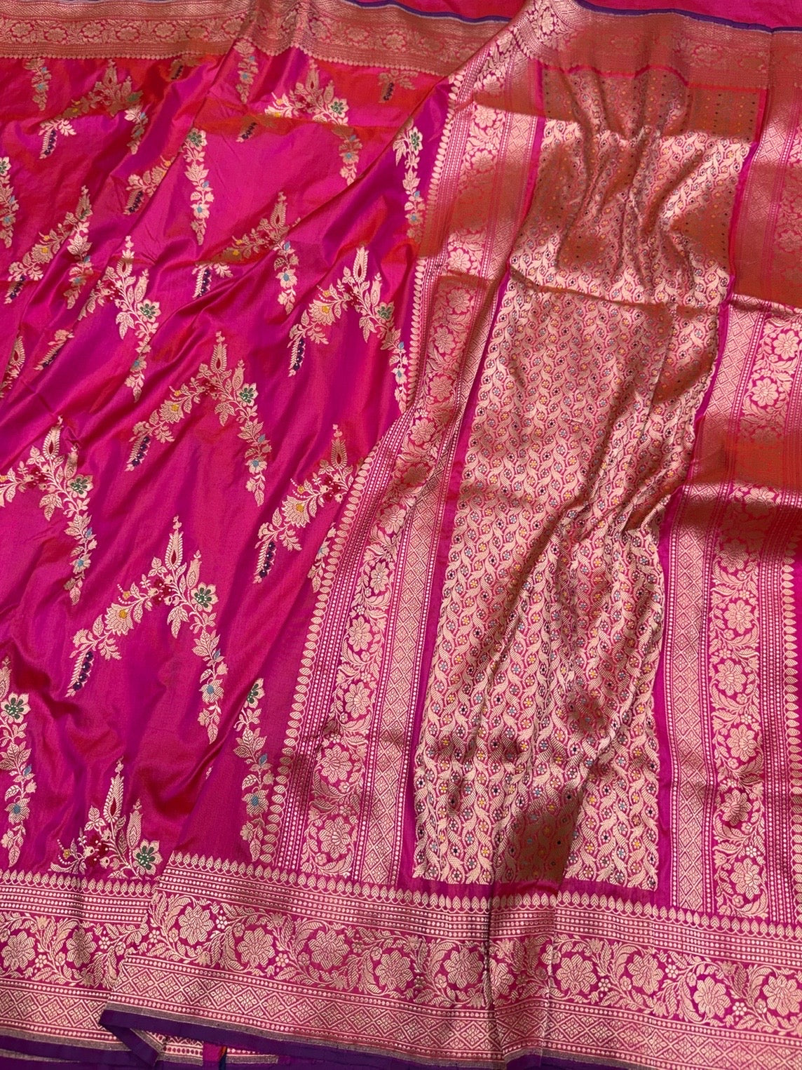 Handwoven Pure Banarasi Silk Saree