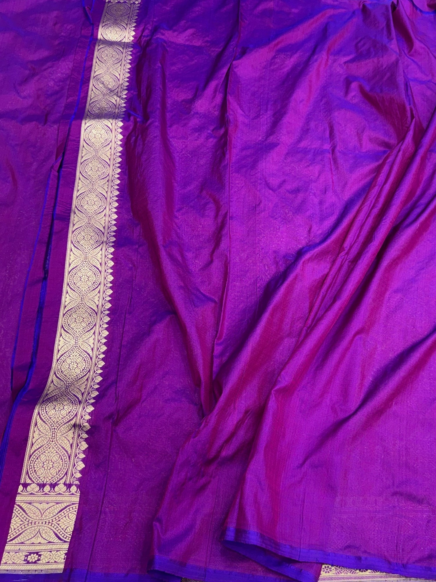 Banarasi Pure Silk Brocade Saree in Katan Mulberry Silk – Timeless Banaras Elegance
