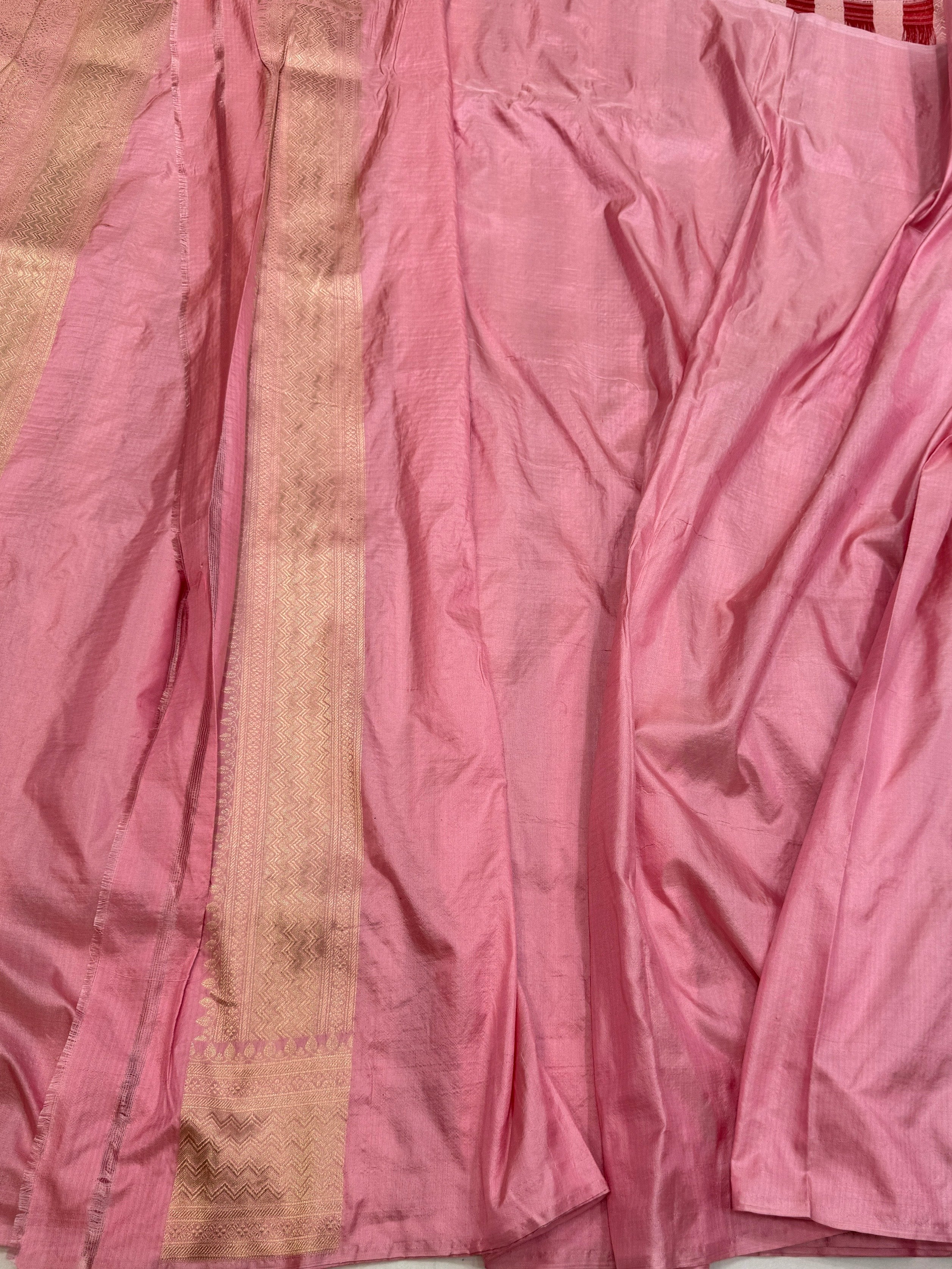 Banarasi Minakari Pure Katan Silk Brocade Saree – Rich Traditional Brocade Weave