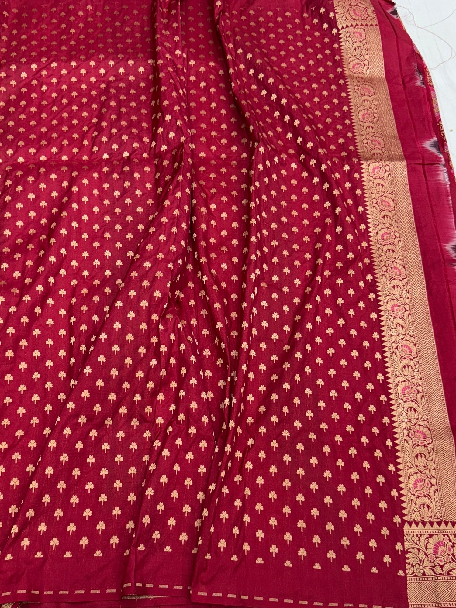 Banarasi Tilfi Minakari Pure Katan Silk Saree