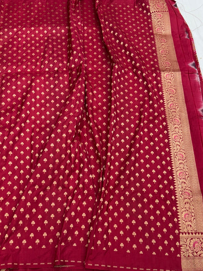 Banarasi Tilfi Minakari Pure Katan Silk Saree