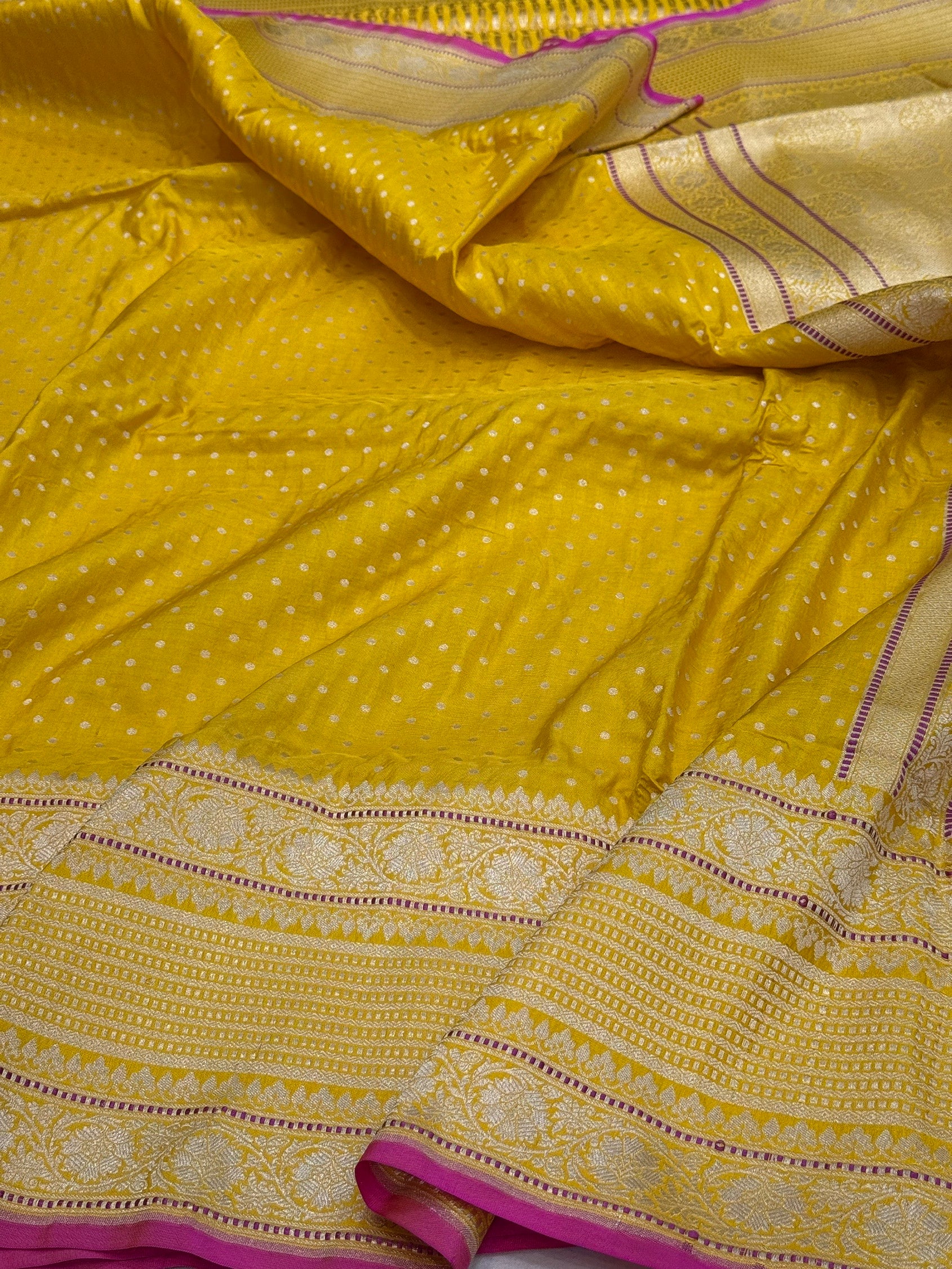 Banarasi Pure Katan Silk Saree | Pure Silk | Cutwork Technique | Banarasi Katan Silk Saree