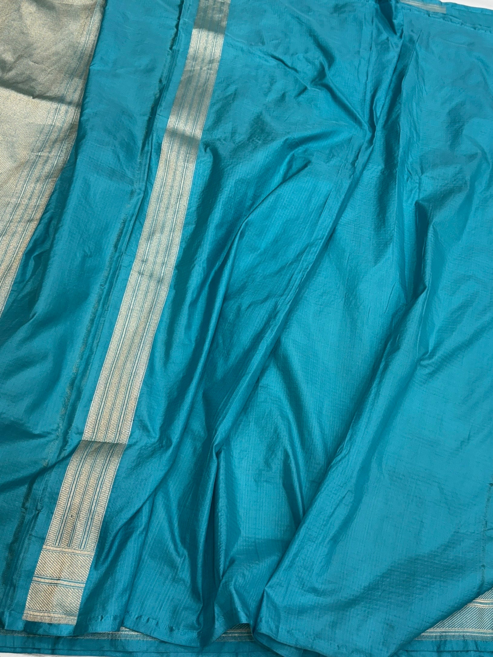 Banarasi Pure Silk Brocade Saree – Luxurious Katan Silk with Intricate Brocade Weave