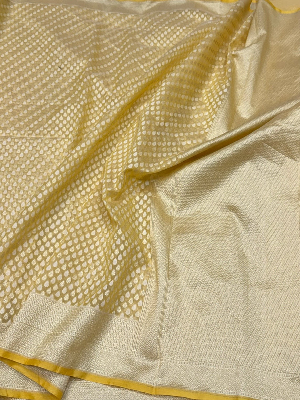 Banarasi Pure Kora Cotton Saree