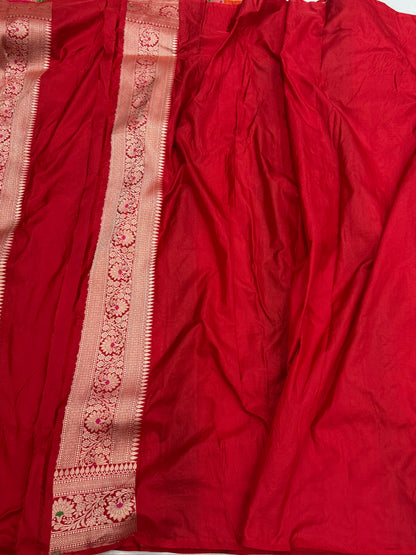 Banarasi Minakari Pure Katan Silk Saree