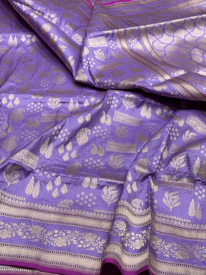 Banarasi Pure Katan Silk Saree | Pure Silk | Cutwork Technique | Banarasi Katan Silk Saree