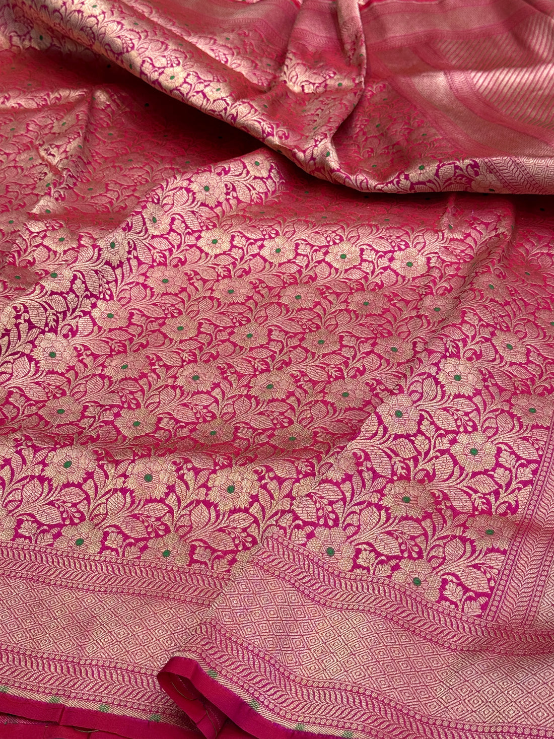 Banarasi Minakari Pure Silk Brocade Saree