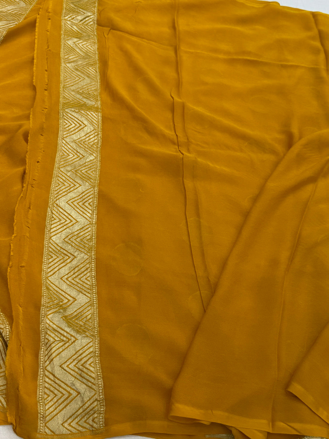 Banarasi Pure Chiffon Georgette Saree