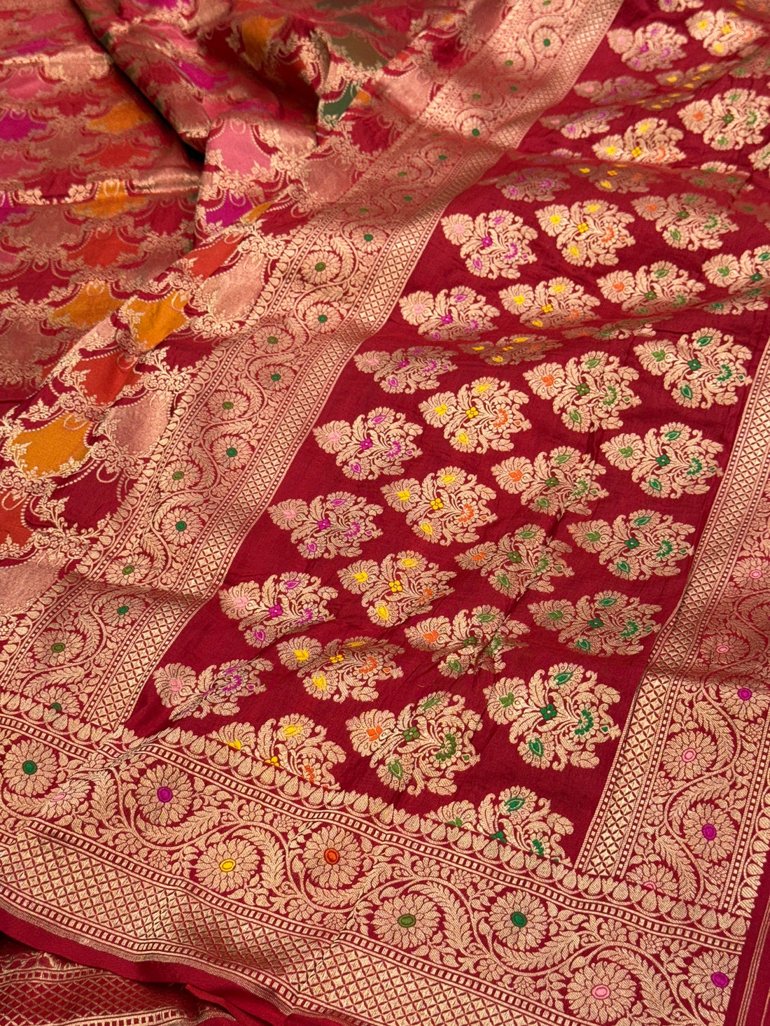 Banarasi Rangkaat Pure Silk Saree