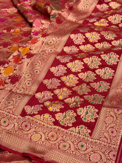 Banarasi Rangkaat Pure Silk Saree
