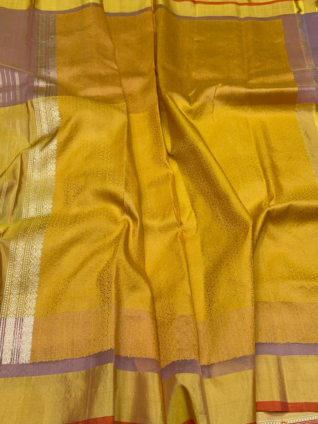 Gajiri Pink Handwoven Pure Organza Silk Saree