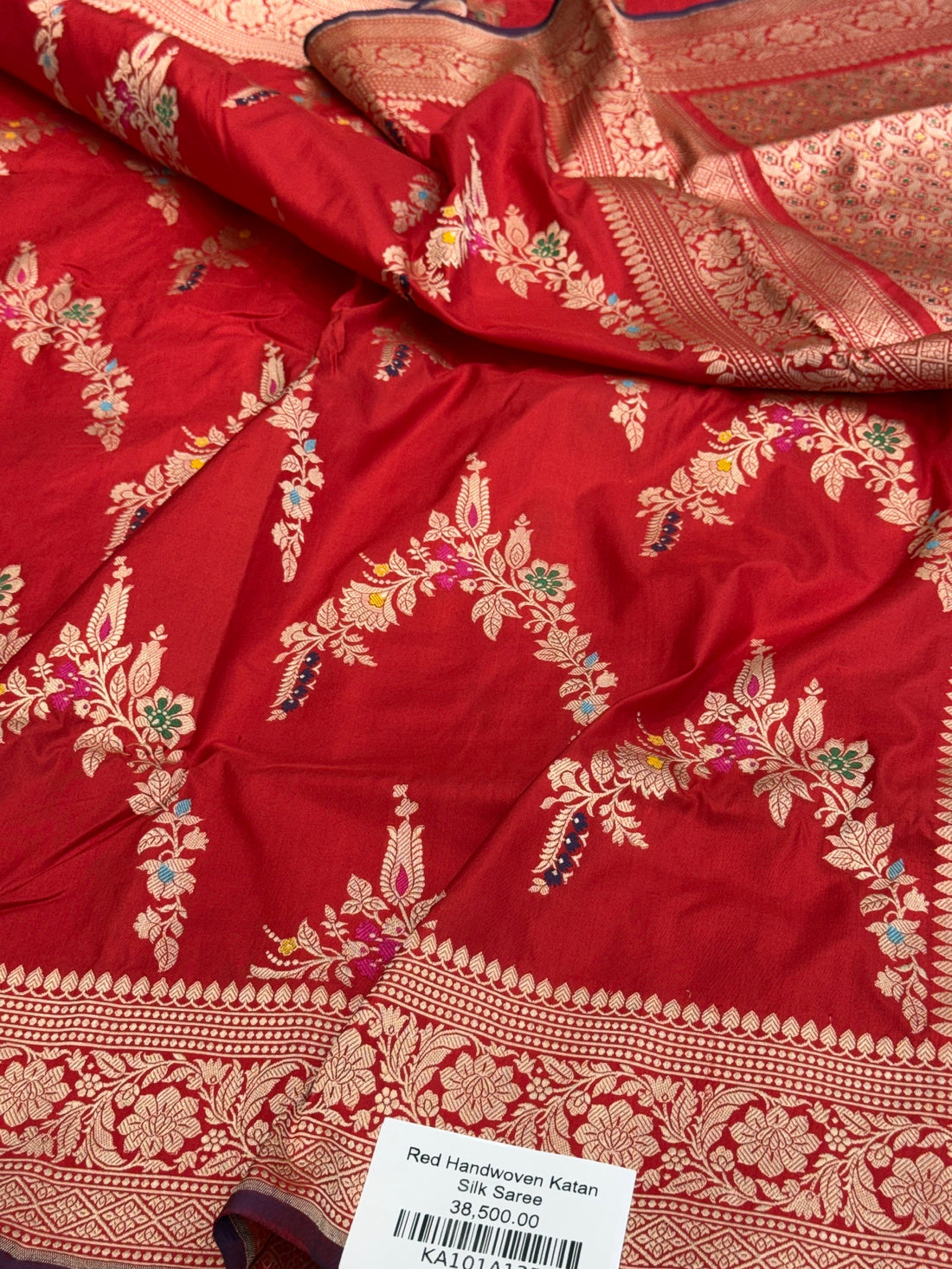 Handwoven Pure Banarasi Silk Saree