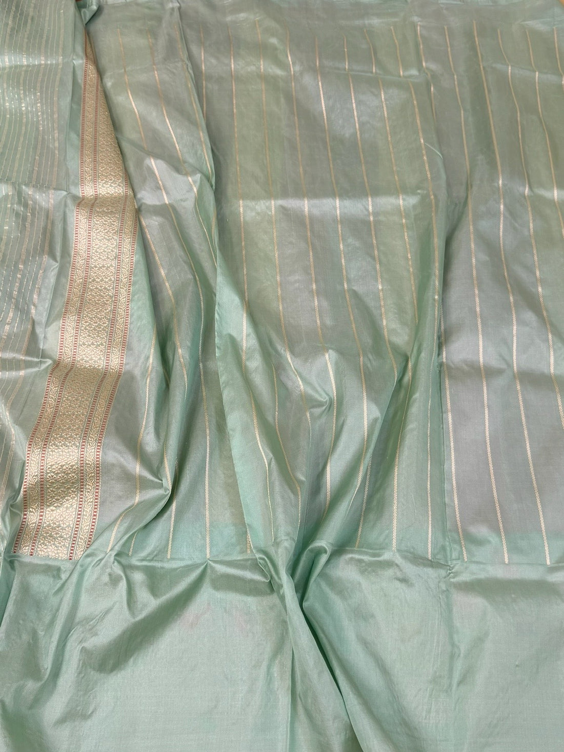 Multicolour Handwoven Pure Banarasi Katan Silk Saree