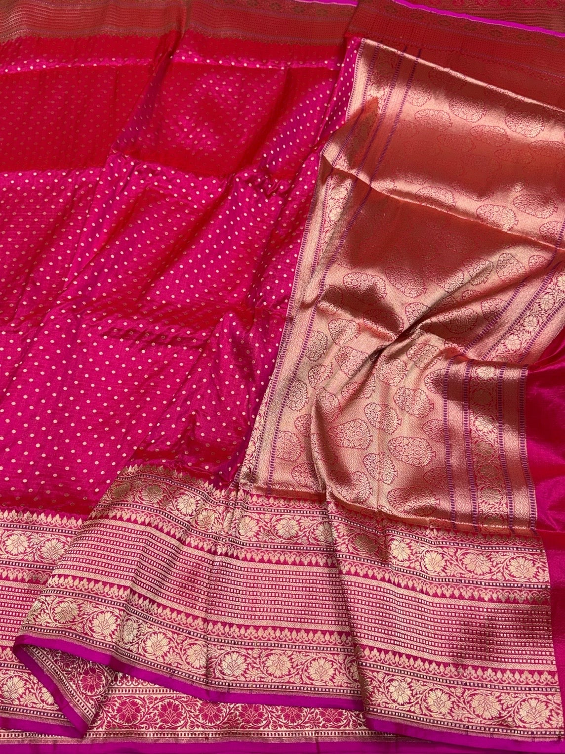 Banarasi Pure Katan Silk Saree | Pure Silk | Cutwork Technique | Banarasi Katan Silk Saree