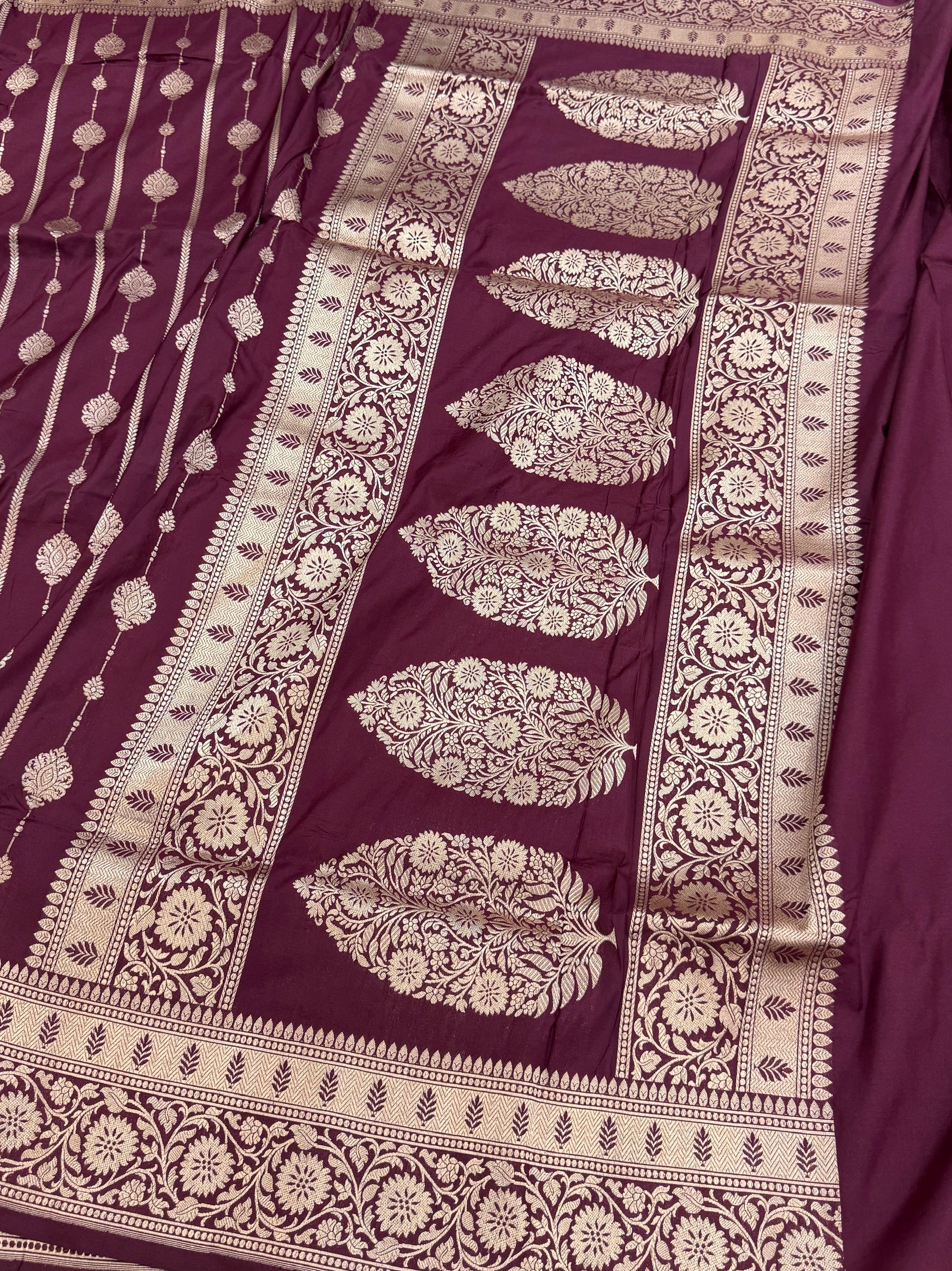 Banarasi Pure Katan Silk Saree | Pure Silk | Cutwork Technique | Banarasi Katan Silk Saree