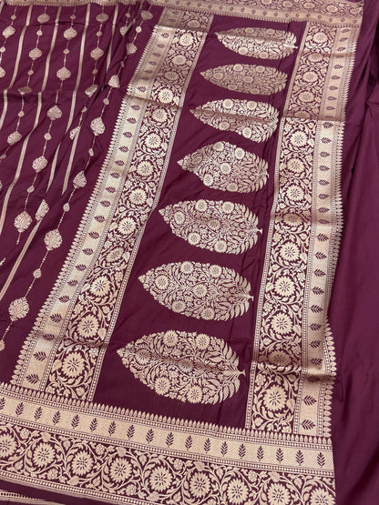 Banarasi Pure Katan Silk Saree | Pure Silk | Cutwork Technique | Banarasi Katan Silk Saree