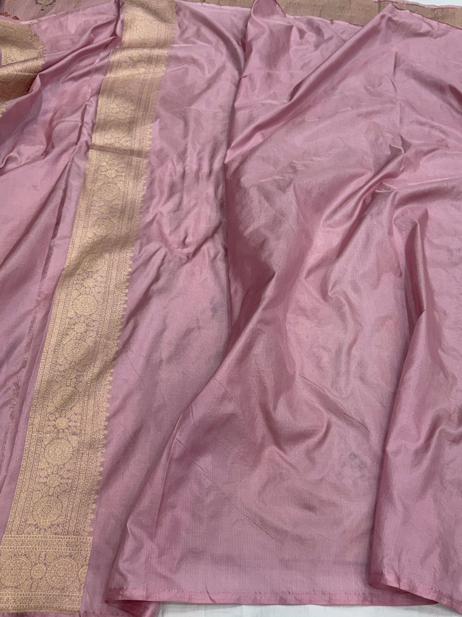 Banarasi Minakari Pure Katan Silk Brocade Saree β Rich Traditional Brocade Weave