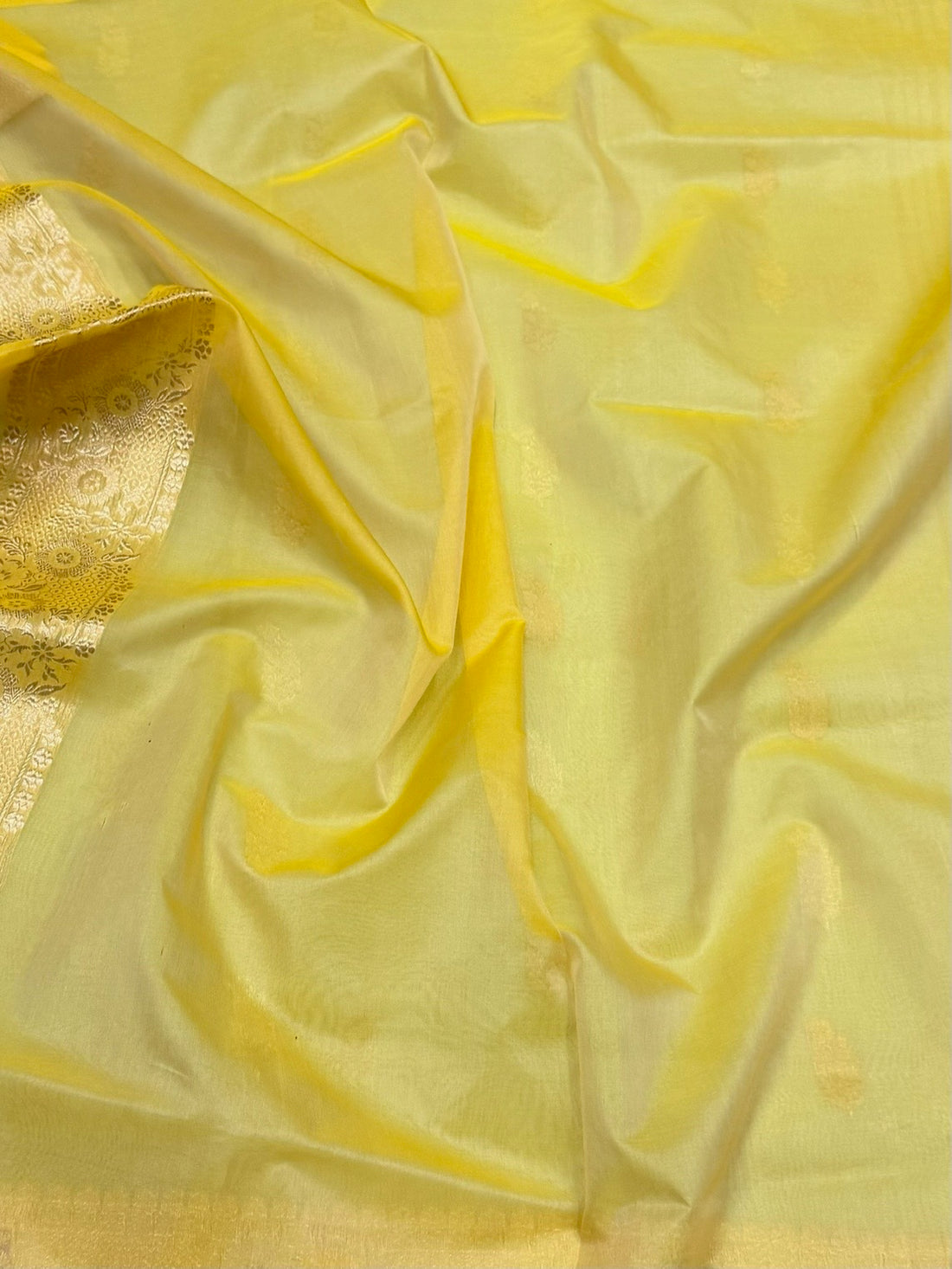 Ocean Blue Handwoven Banarasi Pure Organza Silk Saree