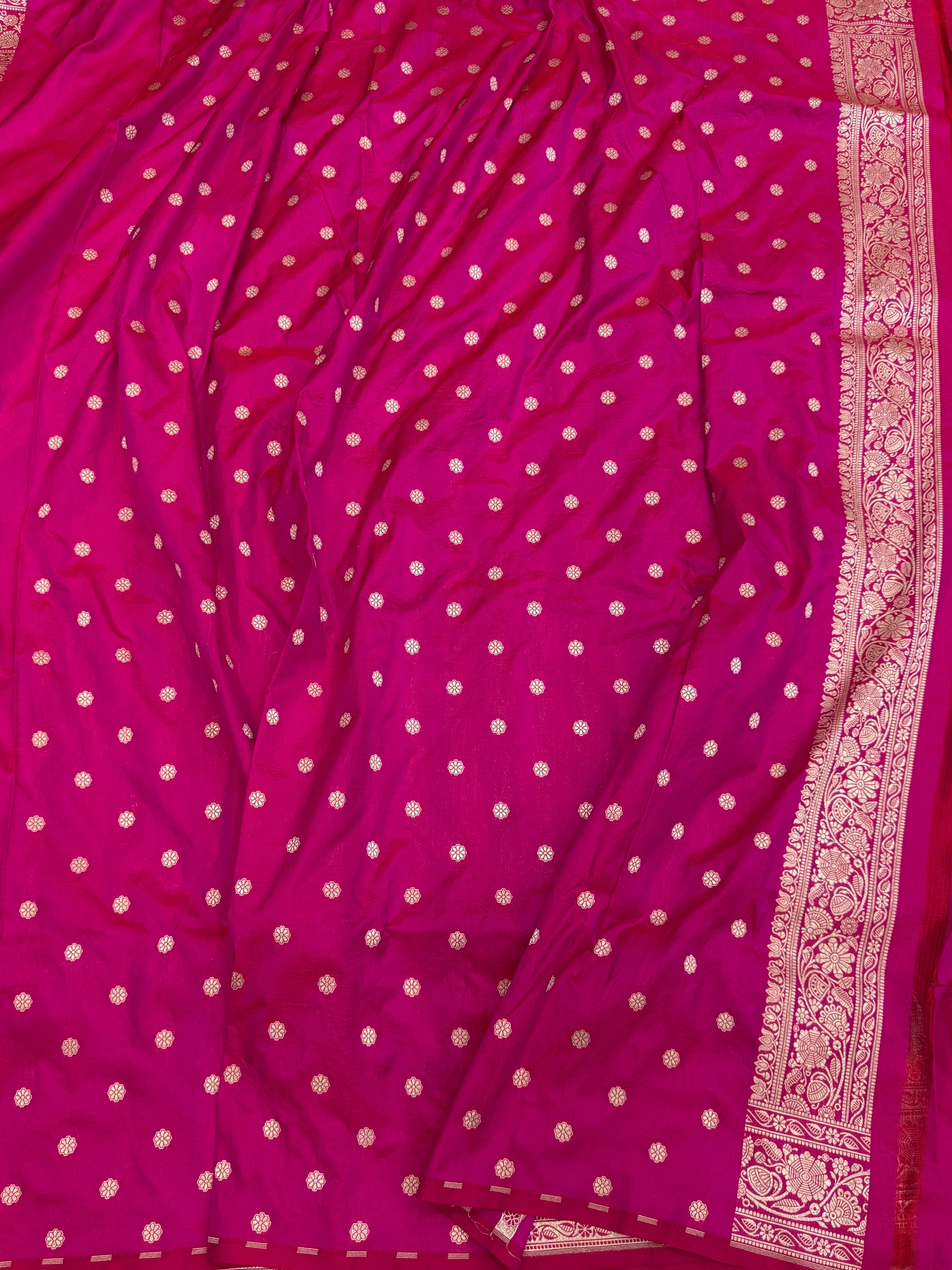 Banarasi Minakari Pure Katan Silk Saree