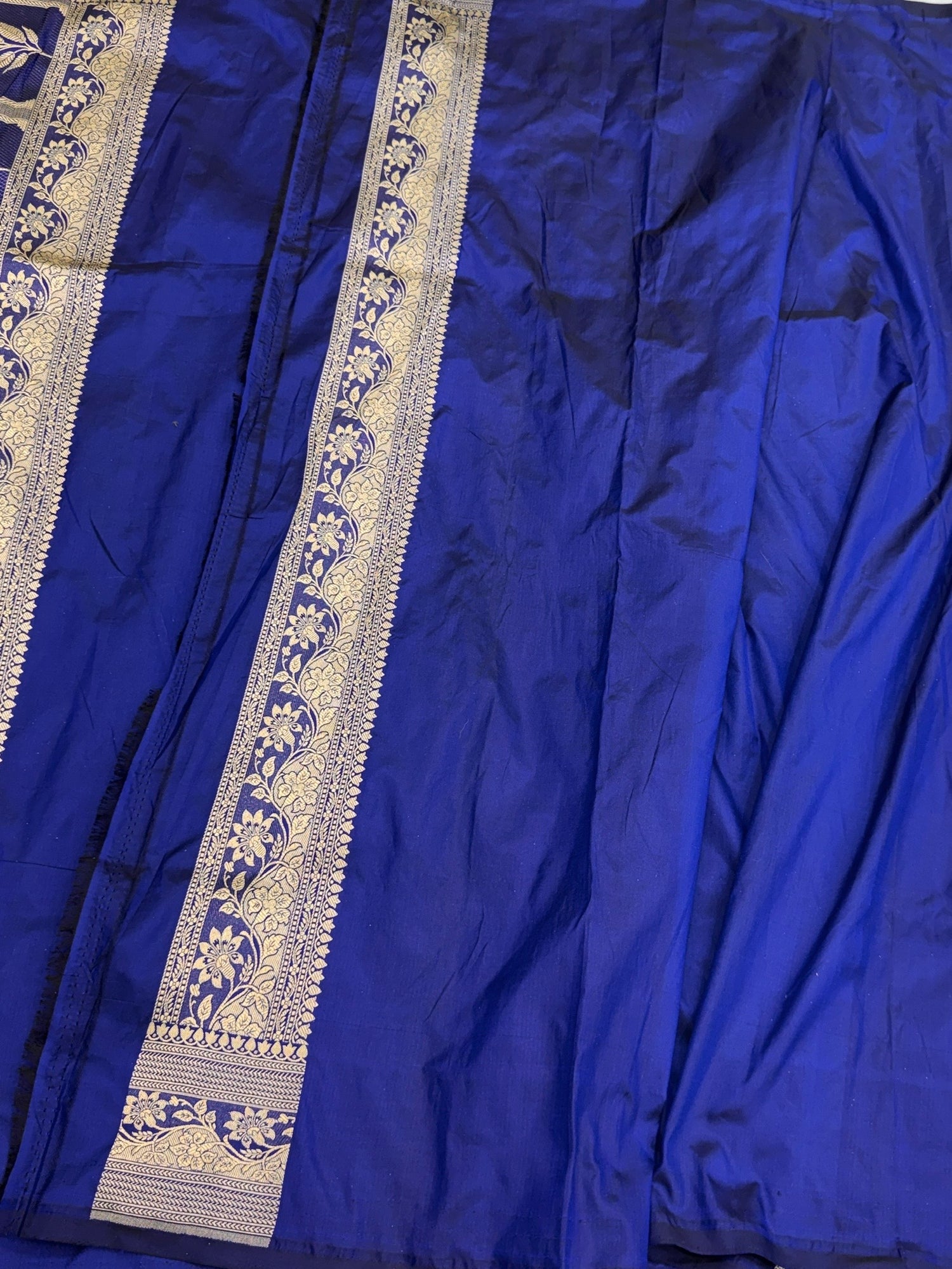Banarasi Pure Rangkaat Silk Saree – Cutwork Weave in 100% Pure Katan Silk