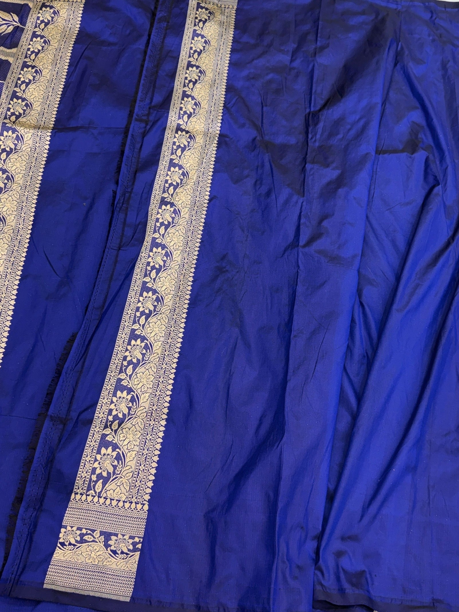 Banarasi Pure Rangkaat Silk Saree – Cutwork Weave in 100% Pure Katan Silk