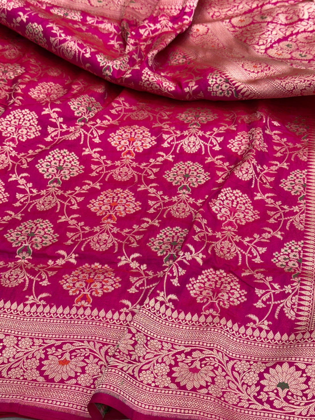 Banarasi Minakari Pure Katan Silk Saree