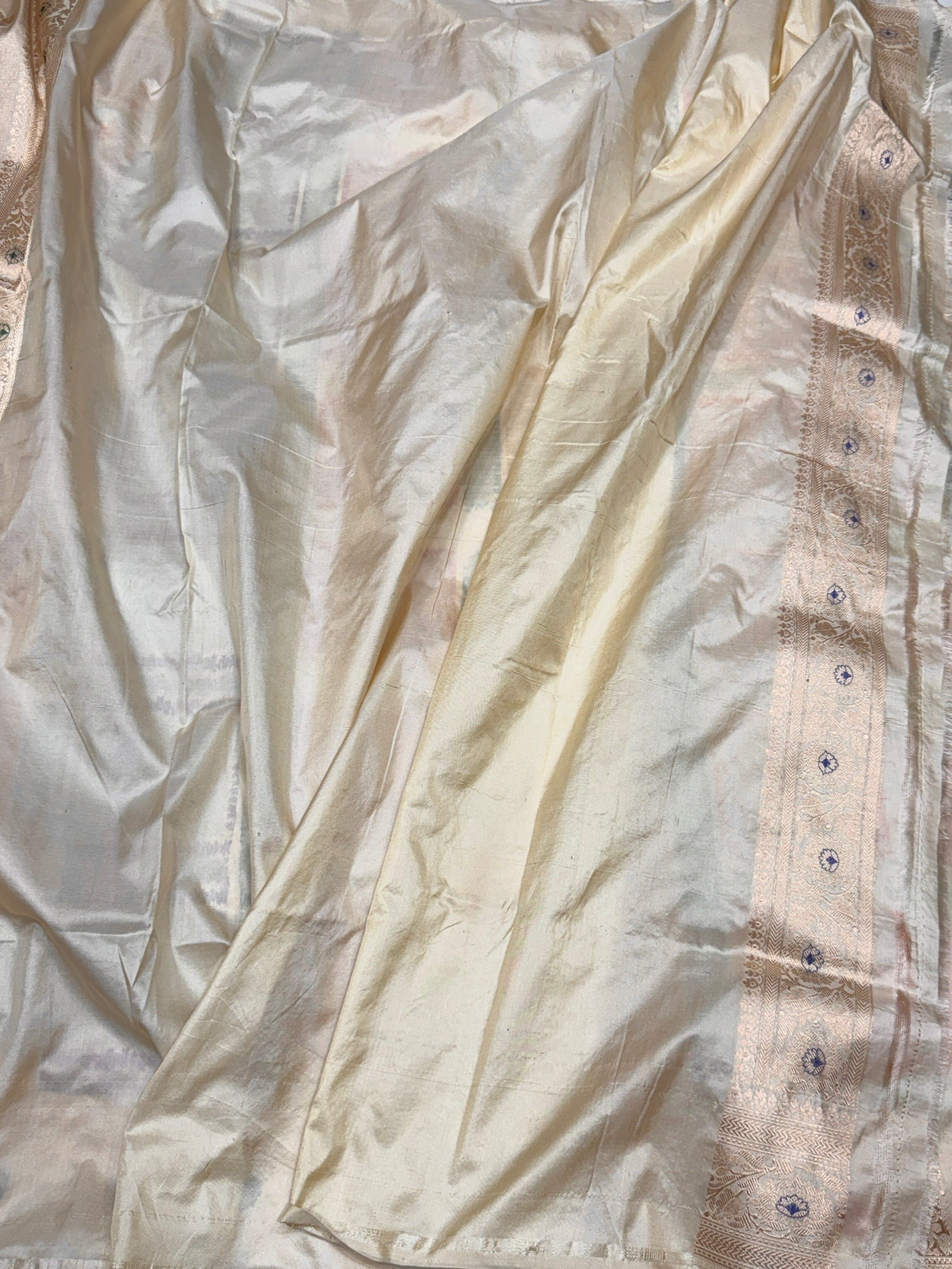 Multicolour Banarasi Pure Silk Saree