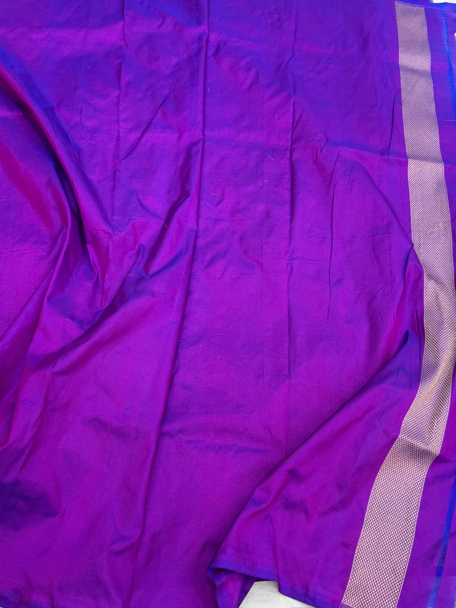 Banarasi Minakari Pure Silk Brocade Saree | 100% Pure Katan Silk Handwoven in Banaras
