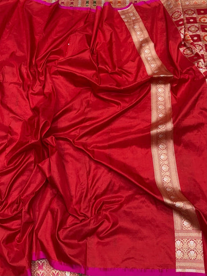 Banarasi Minakari Pure Katan Silk Saree